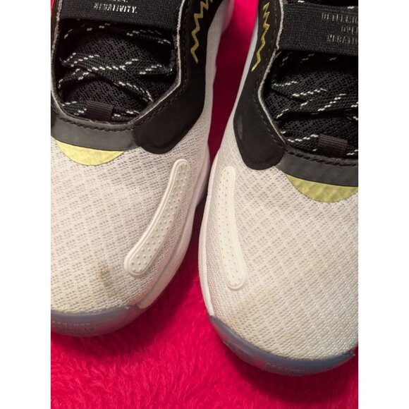 Adidas D.O.N. Issue #3 Gold Metal Basketball Shoes White Black Men’s 7.5 H67724 main image 10